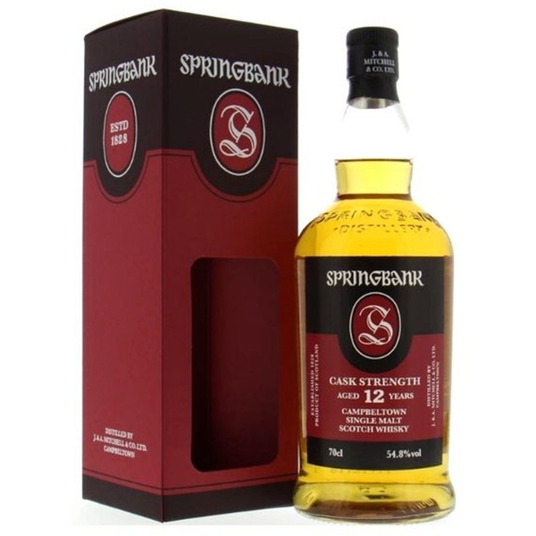 スプリングバンク 12年 カスクストレングス 54.8% - 酒が好き人が好き  