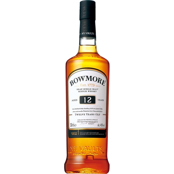 12/31まで！！　BOWMORE 14年 ボウモア　シングルモルトウイスキー 武蔵屋通販 | ボウモア 12年 350ml