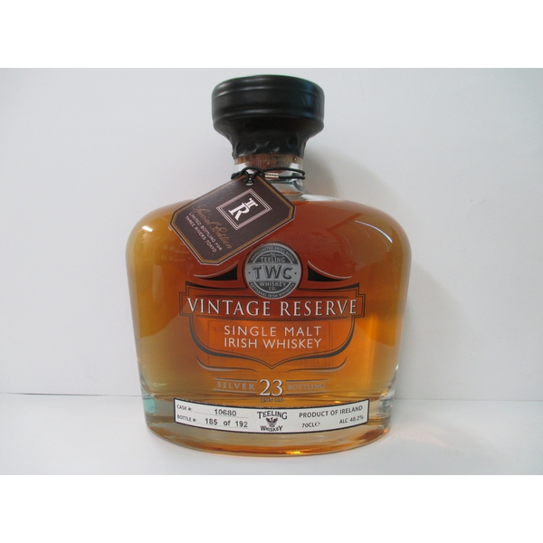 ティーリング アイリッシュ ウイスキー 24年 #6846 53.7% 700ml　送料込み ティーリング 1991 24年 53.7％ ホグスヘッド #6846 未開栓