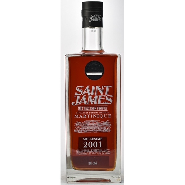 セントジェームスミレジム2001ビンテージ 美味酒録 - Saint James Rhum Millesimes 2001